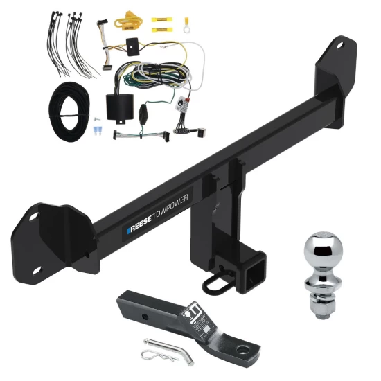 Reese Trailer Tow Hitch For 21-24 BMW X4 Class 3 2" Receiver Complete Package w/ Wiring and 1-7/8" Ball Reese Trailer Tow Hitch For 21-24 BMW X4 Class 3 2" Receiver Complete Package w/ Wiring and 1-7/8" Ball