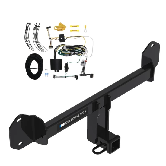 Reese Trailer Hitch w/ Wiring For 21-24 BMW X4 Class 3 2" Tow Receiver Reese Tekonsha Reese Trailer Hitch w/ Wiring For 21-24 BMW X4 Class 3 2" Tow Receiver Reese Tekonsha