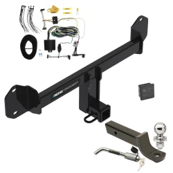 Reese Trailer Tow Hitch For 21-23 BMW X4 Deluxe Package Wiring 2" Ball Mount and Lock