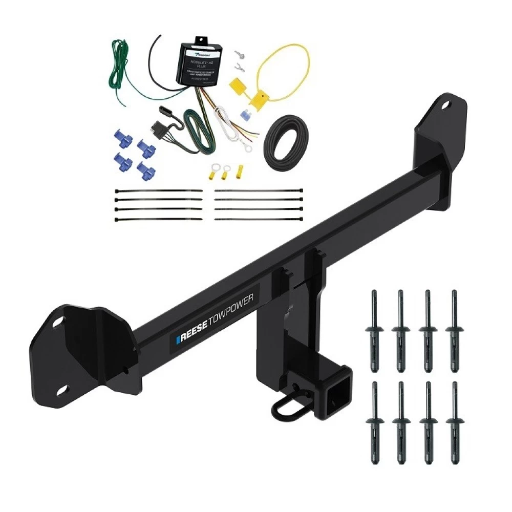 Trailer Hitch w/ Wiring For 11-24 BMW X3 19-24 X4 Class 3 2" Tow Receiver Reese Tekonsha