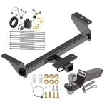 Reese Trailer Tow Hitch For 16-23 Toyota Tacoma All Models Complete Package w/ Wiring and 2" Ball