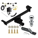 Custom Fit Trailer Hitch Wiring Harness (Plug & Play) 2" Drop Ball-Mount w/ Pin/Clip 1-7/8" Chrome Ball Installation Hardware Installation Instructions 84240 118796 23 63816 Reese Towpower Trailer Tow Hitch 19-22 Infiniti QX50 2" Receiv Reese Trailer Tow Hitch For 19-24 Infiniti QX50 2" Receiver Complete Package w/ Wiring and 1-7/8" Ball