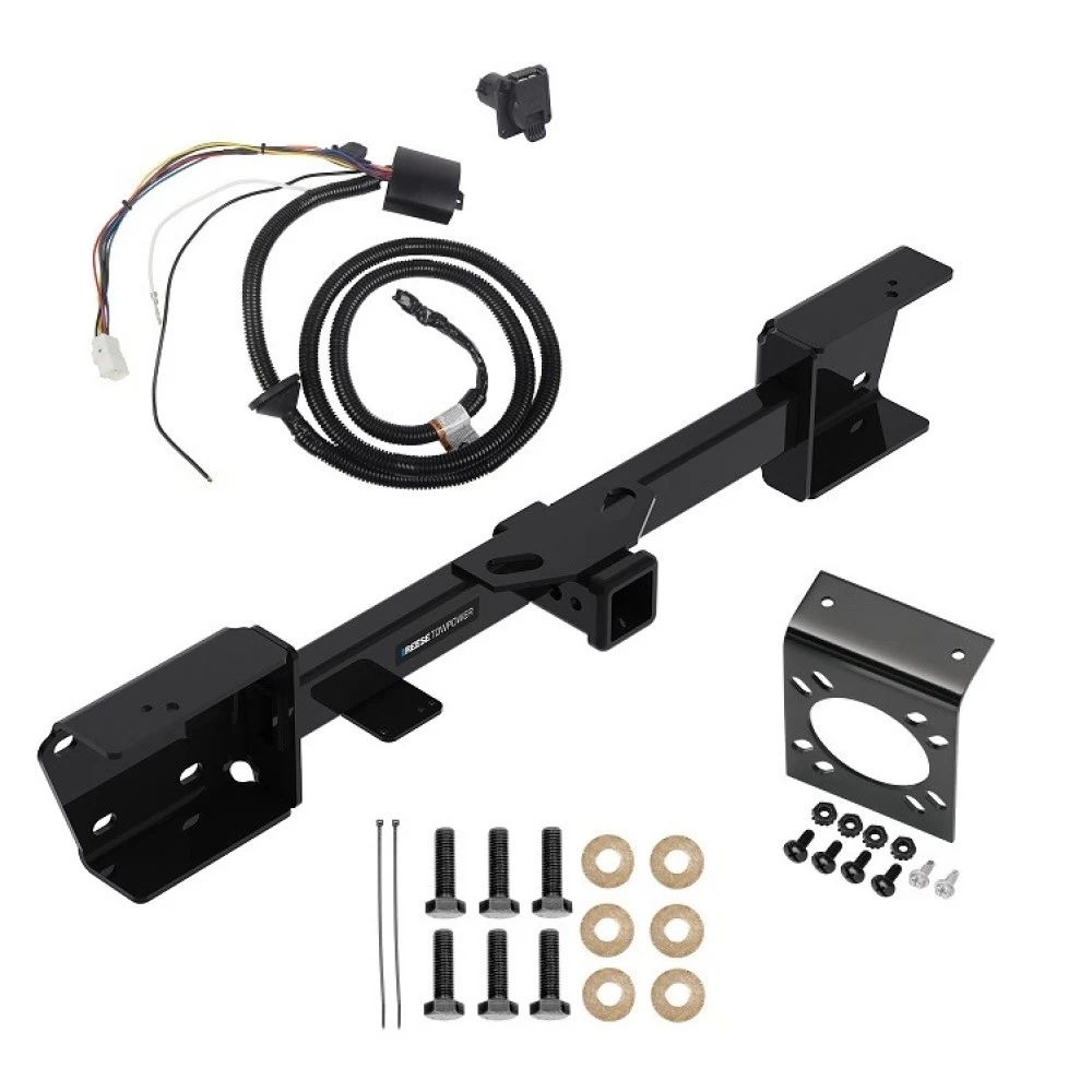 Trailer Hitch w/ 7-Way RV Wiring For 19-27 Subaru Ascent All Models Class 3 2" Receiver Reese