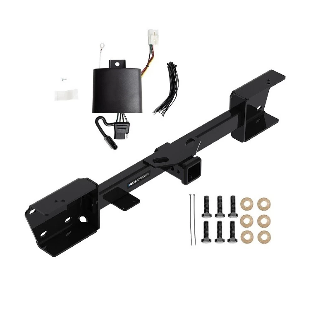 Reese Trailer Tow Hitch For 19-27 Subaru Ascent All Models w/ Plug & Play Wiring Kit Class 3 2" Receiver