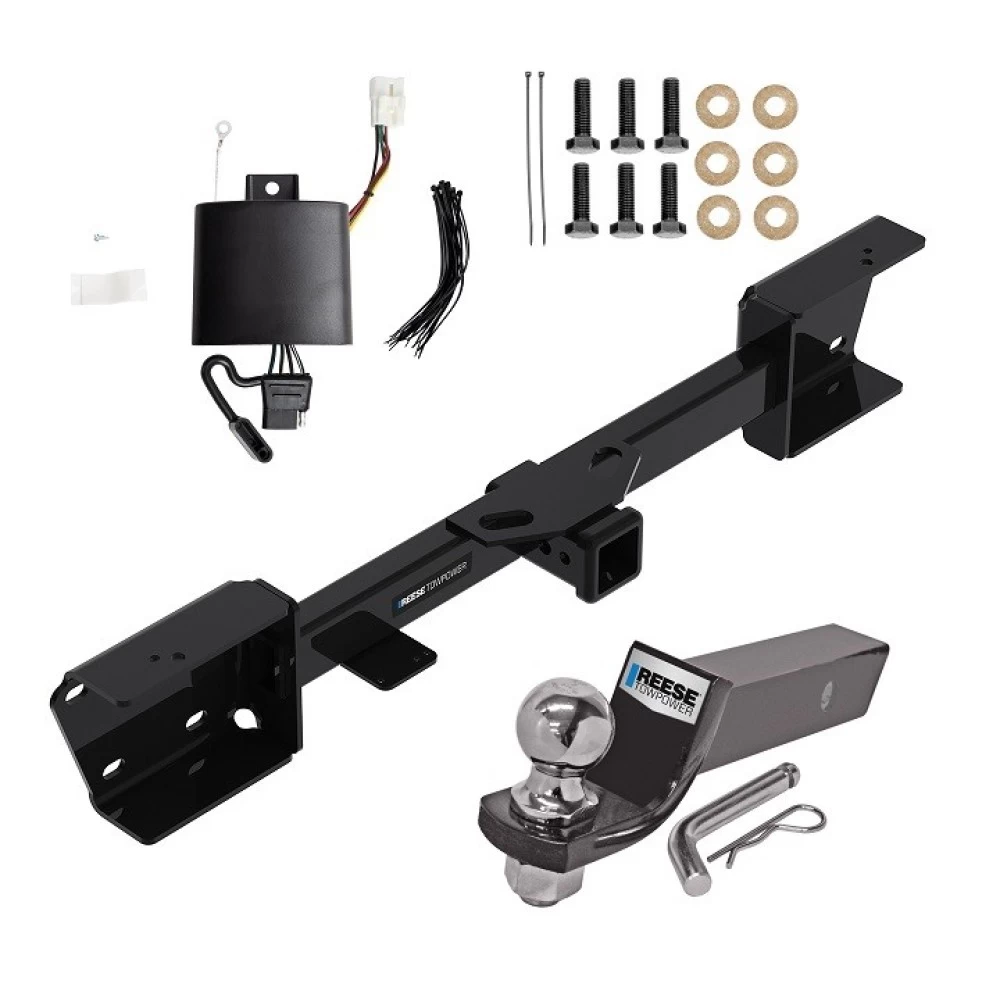 Reese Trailer Tow Hitch For 19-27 Subaru Ascent All Models Complete Package w/ Wiring and 2" Ball