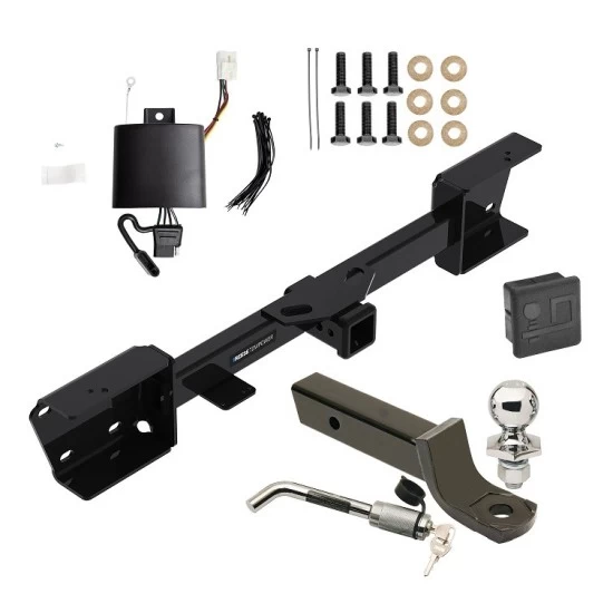 Reese Trailer Tow Hitch For 19-27 Subaru Ascent All Models Deluxe Package Wiring 2" Ball Mount and Lock