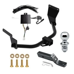 Reese Trailer Tow Hitch For 19-26 Acura RDX w/ +12V Power Provision 2" Receiver Complete Package w/ Wiring and 1-7/8" Ball