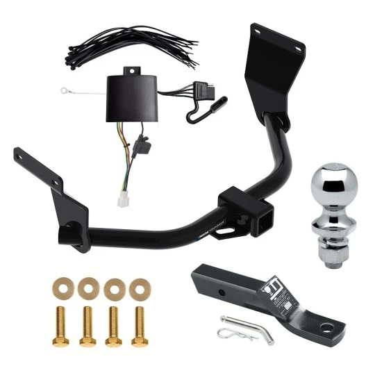 Reese Trailer Tow Hitch For 19-26 Acura RDX w/ +12V Power Provision 2" Receiver Complete Package w/ Wiring and 1-7/8" Ball