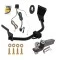 Tow Package For 19-24 Acura RDX Without +12V Power Provision Trailer Hitch w/ Wiring 2" Drop Mount 2" Ball 2" Receiver Reese