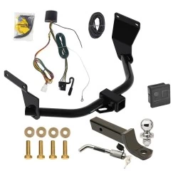 Reese Trailer Tow Hitch For 19-26 Acura RDX All Models Deluxe Package Wiring 2" Ball Mount and Lock