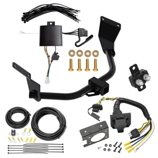 Trailer Hitch w/ 7-Way RV Wiring For 19-26 Acura RDX w/ +12V Power Provision Class 3 2" Receiver Reese
