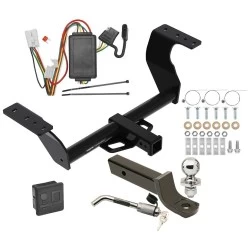 Reese Trailer Tow Hitch For 19-27 Subaru Forester All Models Deluxe Package Wiring 2" Ball Mount and Lock