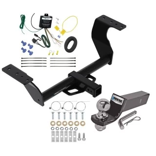 Reese Trailer Tow Hitch For 22-24 Subaru WRX All Styles Complete Package w/ Wiring and 2" Ball