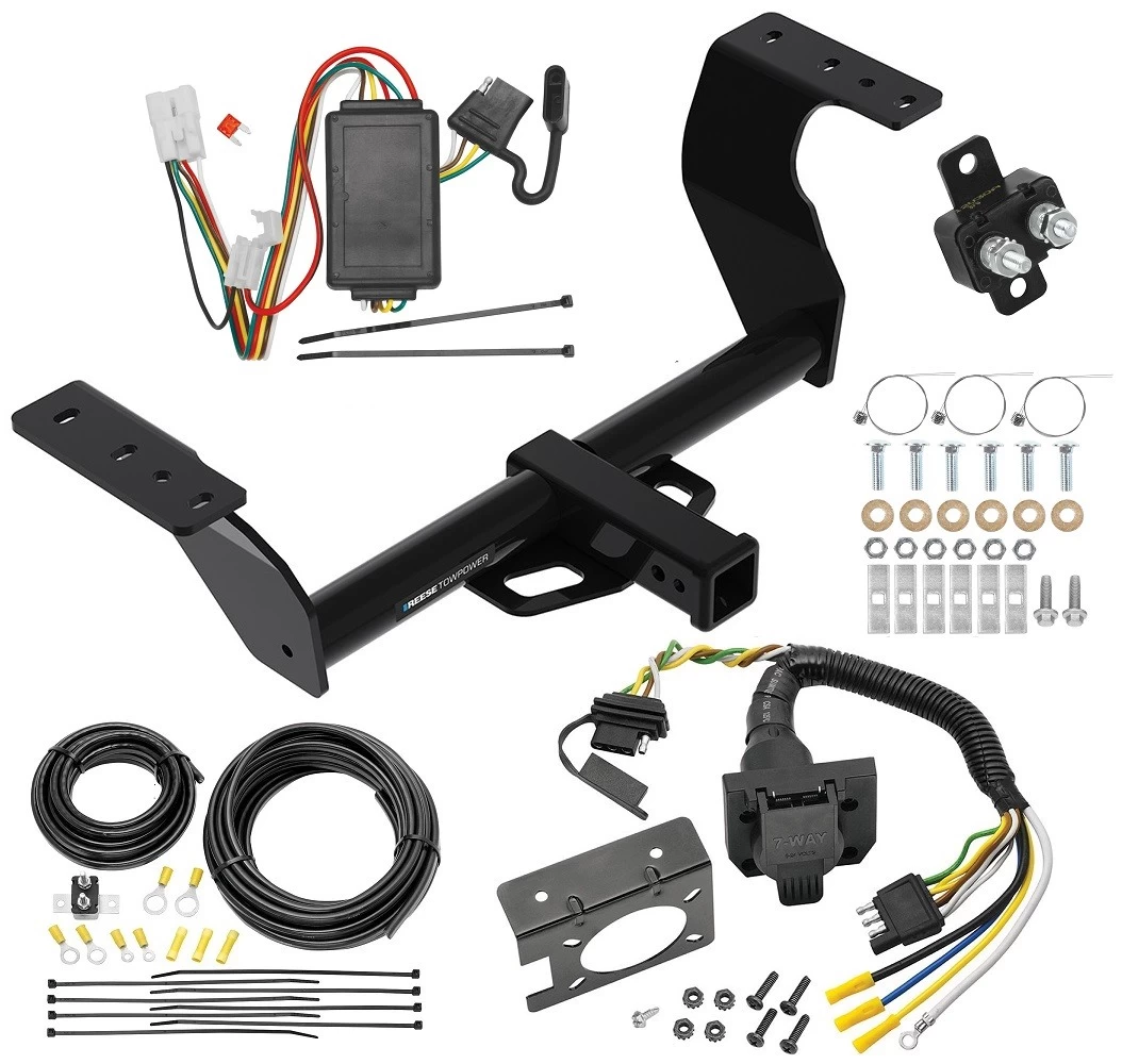 Connettore Ricambio T-One RED WOLF A 4 Vie Per Impianto Elettrico Rimorchio Subaru Forester, Legacy, WRX