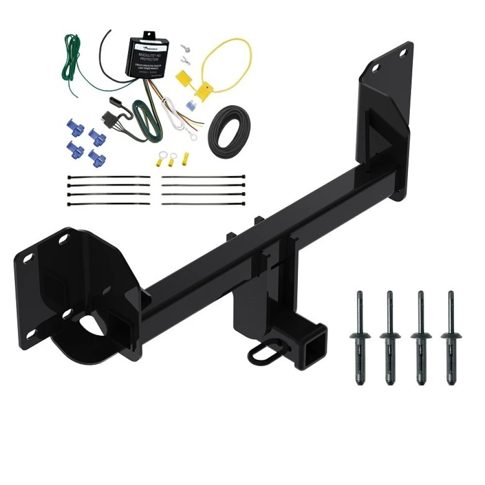 Trailer Hitch w/ Wiring For 19-26 BMW X5 Excluding M Versions Class 4 2" Tow Receiver Reese Tekonsha