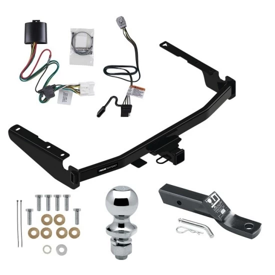 Reese Trailer Tow Hitch For 20-26 Toyota Highlander (Excluding XSE) 2" Receiver Complete Package w/ Wiring and 1-7/8" Ball