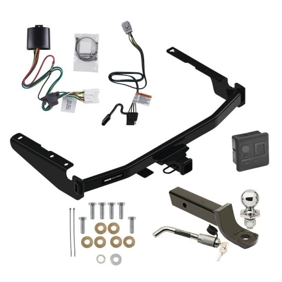 Reese Trailer Tow Hitch For 20-26 Toyota Highlander (Excluding XSE) Deluxe Package Wiring 2" Ball Mount and Lock