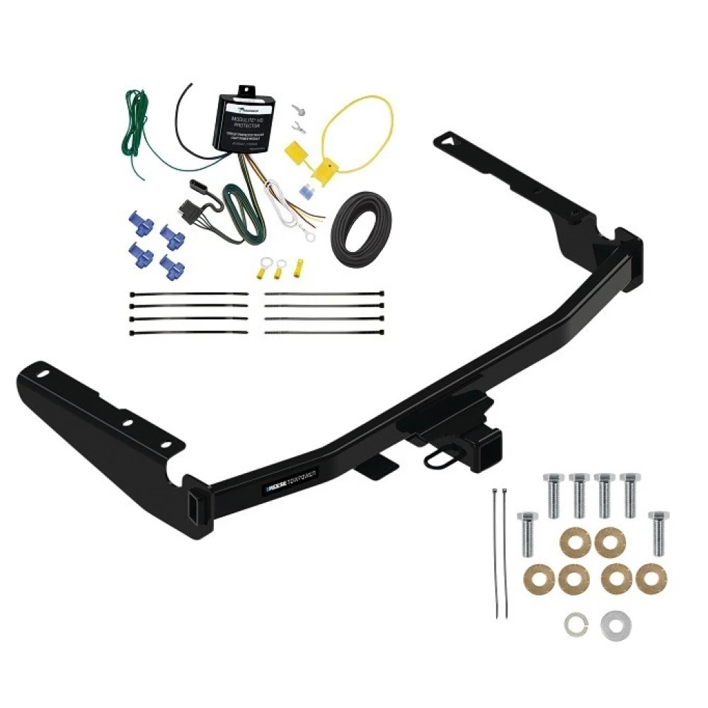 Reese Trailer Tow Hitch For 18-22 Lexus RX350L w/ Factory Tow PKG w/ Wiring Kit Class 3 2" Receiver