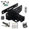 Ultimate Tow Package For 07-18 Jeep Wrangler JK All Models Trailer Hitch w/ Wiring 2" Drop Mount Dual 2" and 1-7/8" Ball Lock Bracket Cover 2" Receiver Reese
