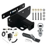 Reese Trailer Tow Hitch For 18-27 Jeep Wrangler JL All Models 2" Receiver Complete Package w/ Wiring and 1-7/8" Ball