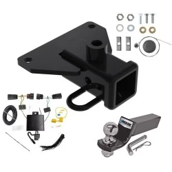 Reese Trailer Tow Hitch For 20-27 Jeep Gladiator All Models Complete Package w/ Wiring and 2" Ball