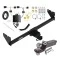 Reese Trailer Tow Hitch For 20-24 Volkswagen Atlas Cross Sport Complete Package w/ Wiring and 2" Ball