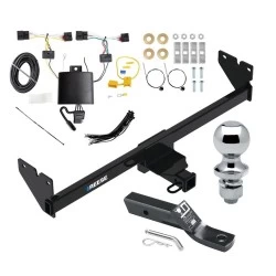 Reese Trailer Tow Hitch For 20-25 Volkswagen Atlas Cross Sport Class 3 2" Receiver Complete Package w/ Wiring and 1-7/8" Ball