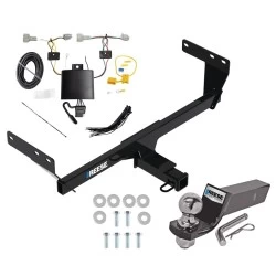 Tow Package For 21-27 Nissan Rogue Trailer Hitch w/ Wiring 2" Drop Mount 2" Ball 2" Receiver Reese