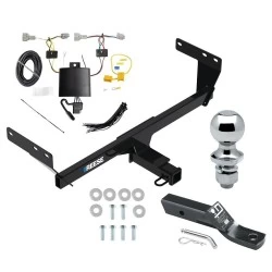 Reese Trailer Tow Hitch For 21-27 Nissan Rogue 2" Receiver Class 3 w/ Wiring Harness Kit + 1-7/8" Ball