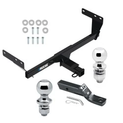 Reese Trailer Tow Hitch For 21-27 Nissan Rogue Except Sport 2" Receiver Class 3 w/ 1-7/8" and 2" Ball