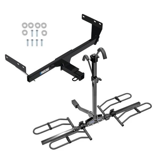 Reese Trailer Tow Hitch For 21-24 Nissan Rogue 2" Receiver Class 3 Platform Style 2 Bike Rack