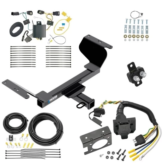 Trailer Hitch w/ 7-Way RV Wiring For 18-24 Chevrolet Equinox Gasoline, Premier Models Class 3 2" Receiver Reese