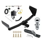 Reese Trailer Tow Hitch For 21-24 Toyota Venza All Models Class 3 2" Receiver Complete Package w/ Wiring and 1-7/8" Ball