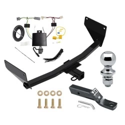 Reese Trailer Tow Hitch For 21-24 Toyota Venza All Models Class 3 2" Receiver Complete Package w/ Wiring and 1-7/8" Ball