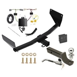 Reese Trailer Tow Hitch For 21-24 Toyota Venza All Models Deluxe Package Wiring 2" Ball Mount and Lock