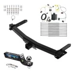 Custom Fit Trailer Hitch Wiring Harness (Plug & Play) 2" Drop Ball-Mount w/ Pin/Clip 2" Chrome Ball Installation Hardware Installation Instructions 84432 118727 7080500 Reese Tow Package 14-21 Jeep Grand Cherokee 2022 WK Old Body Style Trai Tow Package For 14-21 Jeep Grand Cherokee 2022 WK Old Body Style Trailer Hitch w/ Wiring 2" Drop Mount 2" Ball 2" Receiver Reese