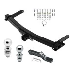 Reese Trailer Tow Hitch For 11-21 Jeep Grand Cherokee Except EcoDiesel 2022 WK 11-26 Dodge Durango w/ 1-7/8" and 2" Ball
