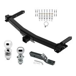 Reese Trailer Tow Hitch For 11-21 Jeep Grand Cherokee Except EcoDiesel 2022 WK 11-26 Dodge Durango w/ 1-7/8" and 2" Ball