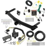 Custom Fit Trailer Hitch Wiring Harness (Plug & Play) Trailer Connector Adapter Brake Control Wiring Kit Circuit Breaker Installation Hardware Installation Instructions 84432 85343 20506 7012a 118552 Reese Towpower Class 4 7.5K Trailer Hitch 7-Way RV Class 4 7.5K Trailer Hitch w/ 7-Way RV Wiring For 11-13 Dodge Durango Class 4 2" Receiver All Models Reese