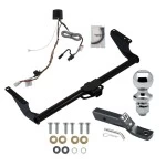 Custom Fit Trailer Hitch Wiring Harness (Plug & Play) 2" Drop Ball-Mount w/ Pin/Clip 1-7/8" Chrome Ball Installation Hardware Installation Instructions 84438 118824 23 63816 Reese Trailer Tow Hitch 21-23 Toyota Sienna 2" Receiver Compl Reese Trailer Tow Hitch For 21-24 Toyota Sienna 2" Receiver Complete Package w/ Wiring and 1-7/8" Ball