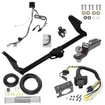 Trailer Hitch Tow Package w/ 7-Way RV Wiring For 21-27 Toyota Sienna All Models w/ 2" Drop Mount 2" Ball Class 3 2" Receiver Reese