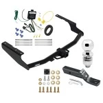 Reese Trailer Tow Hitch For 18-22 Lexus RX350L w/o Factory Tow PKG 2" Receiver w/ Wiring Harness Kit and 2" Ball