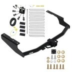 Reese Trailer Tow Hitch For 18-22 Lexus RX350L w/o Factory Tow PKG 2" Receiver w/ Zero Contact Wiring Harness Kit