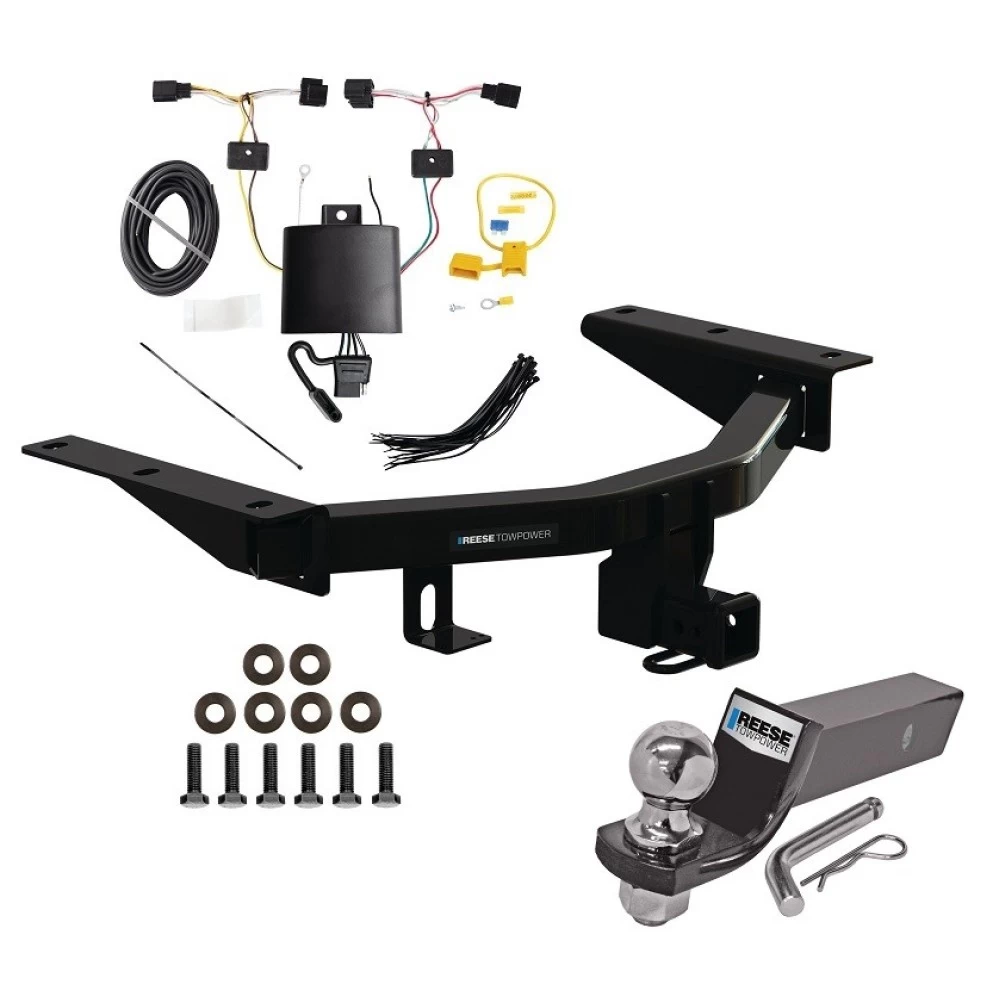 Reese Trailer Hitch For 22-27 Acura MDX All Models Class 4 Complete Package w/ Wiring and 2" Ball