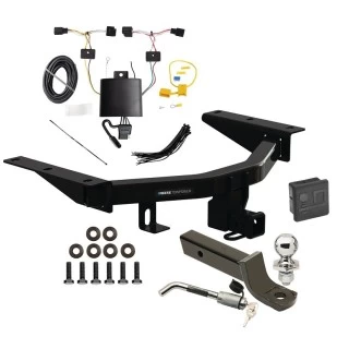 Reese Trailer Hitch For 22-27 Acura MDX All Models Class 4 Deluxe Package Wiring 2" Ball Mount and Lock