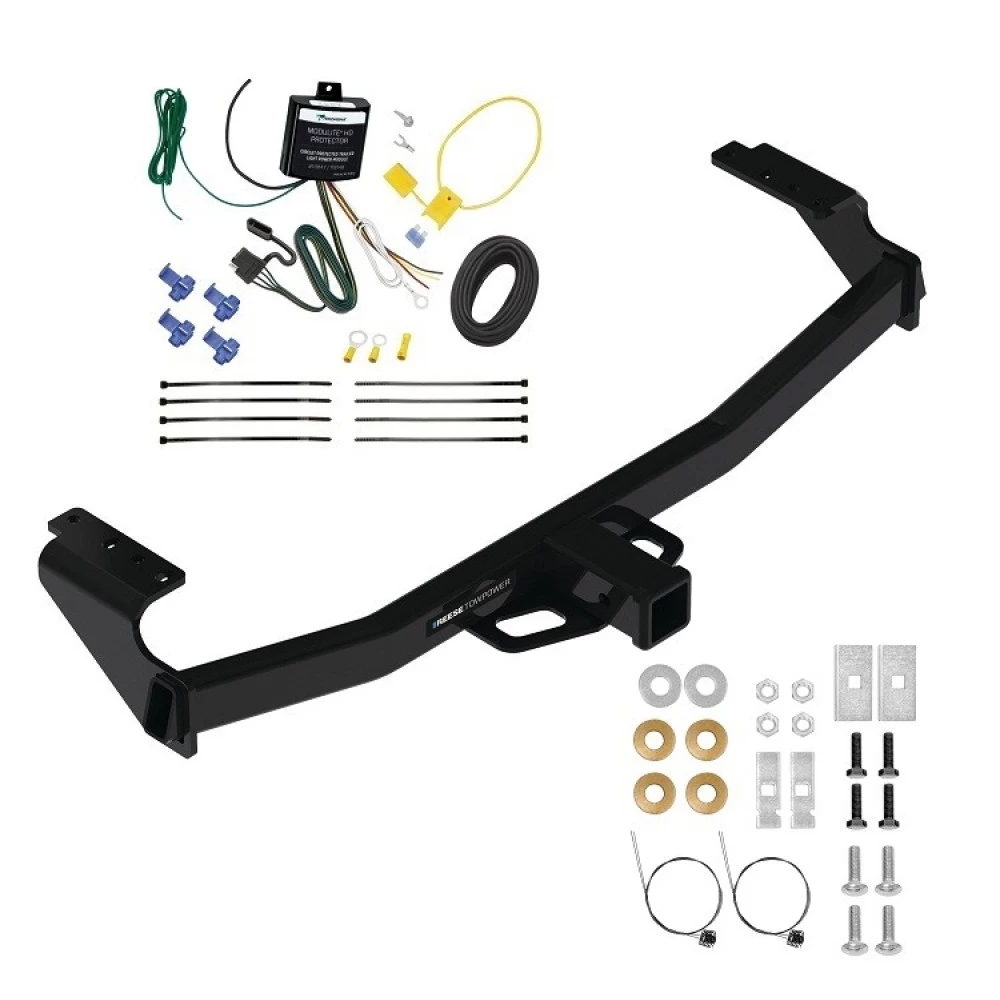 Reese Trailer Tow Hitch For 21-26 Mercedes GLA250 All Models w/ Wiring Harness Kit 2" Receiver
