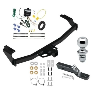 Reese Trailer Tow Hitch For 21-26 Mercedes GLA250 All Models Complete Package w/ Wiring and 1-7/8" Ball