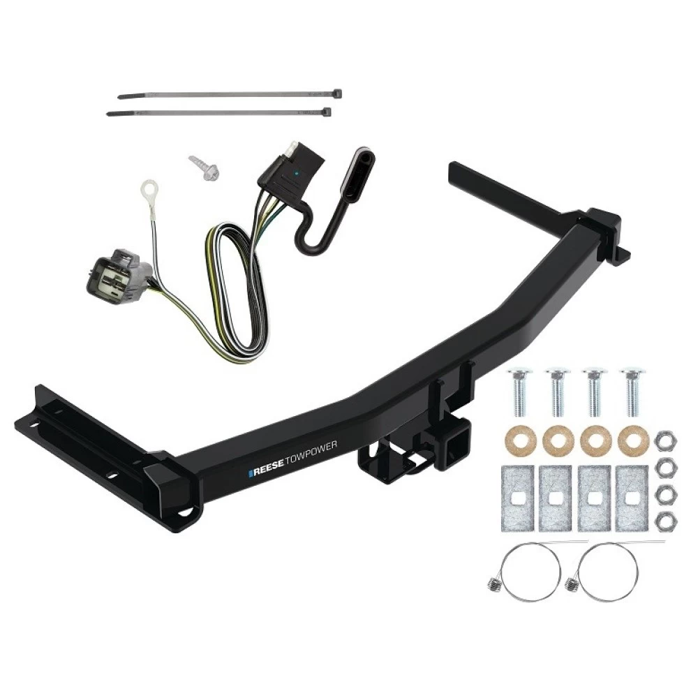 Custom Fit Trailer Hitch Wiring Harness (Plug & Play) Installation Hardware Installation Instructions 84499 118720 Reese Towpower Trailer Tow Hitch 20-23 Cadillac XT6 Plug & Play Wiring Kit Class 3 2" Receiver 20 21 22 23 2020 2021 2022 2023 Reese Trailer Tow Hitch For 20-24 Cadillac XT6 w/ Plug & Play Wiring Kit Class 3 2" Receiver