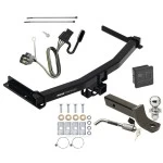 Reese Trailer Tow Hitch For 20-24 Cadillac XT6 Deluxe Package Wiring 2" Ball Mount and Lock