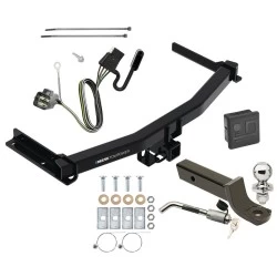 Reese Trailer Tow Hitch For 20-26 Cadillac XT6 All Models Deluxe Package Wiring 2" Ball Mount and Lock